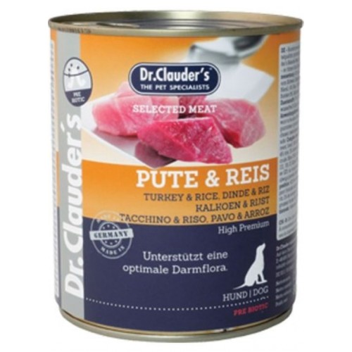 Dr. Clauder's Selected Meat Turkey & Rice 400gr