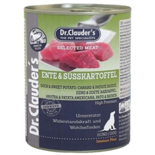 Dr. Clauder's Selected Meat Duck & Sweet Potato 400gr
