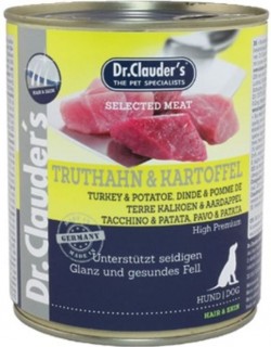 Dr. Clauder's Selected Meat Turkey & Potatoe 400gr